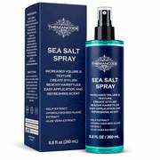 THEMANCODE Sea Salt Spray for Men, 8.8 fl oz Texturizing Sea Salt Hair Spray for Beach Waves, Volume & Texture, Hair Styling Spray, Travel Essentials, Father s Day Gifts for Men