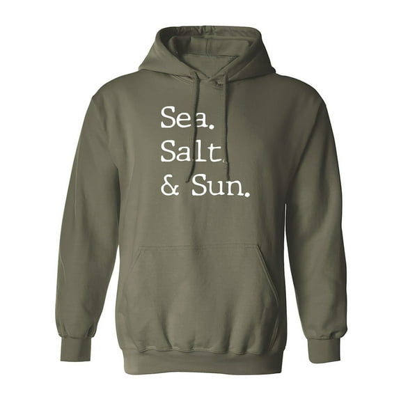 Sea. Salt. & Sun. Adult Hooded Sweatshirt