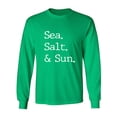 thumbnail image 1 of Sea. Salt. & Sun. Adult Long Sleeve T-shirt, 1 of 2