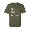 thumbnail image 1 of Sea. Salt. & Sun. Adult Short Sleeve T-shirt, 1 of 4