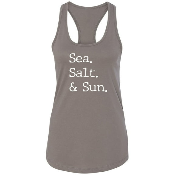 Sea. Salt. & Sun. Racerback Tank