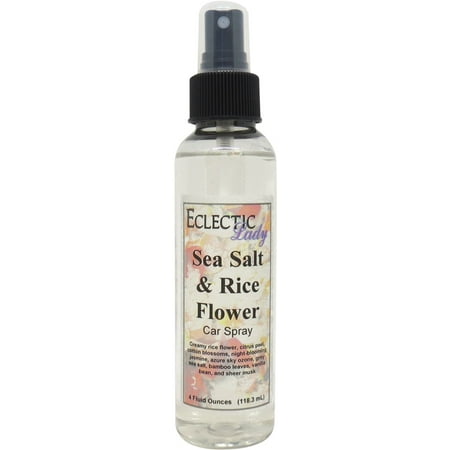 Sea Salt and Rice Flower Car Spray, 8 ounces