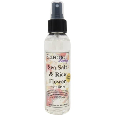 Sea Salt and Rice Flower Room Spray (Double Strength), 4 ounces