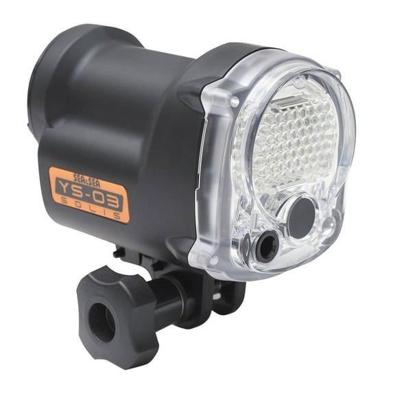 Sea & Sea YS-03 Solis Underwater Strobe, Black