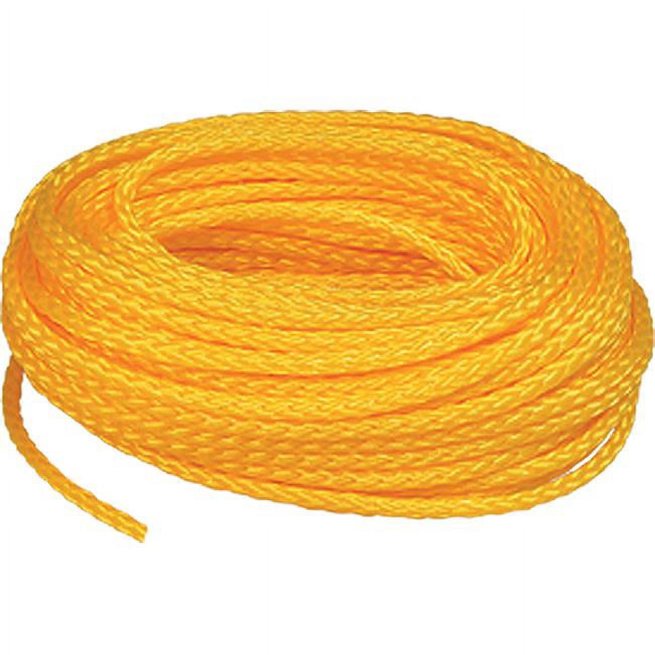 Sea Sense 50013140 50 ft. Nylon Braid Rope in Yellow