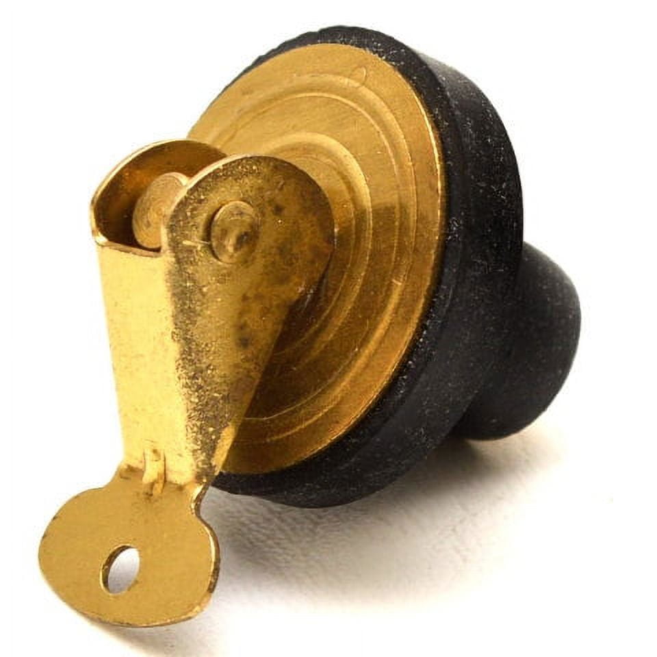 Sea Sense Boat Livewell / Drain Plug 5003233B Brass 1/2 Inch (Single