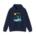 thumbnail image 1 of Sea Serpent Moon Eater Fantasy Dragon Mythology Art Creature Graphic Hoodie, for men & women, up to size 5XL, 1 of 3