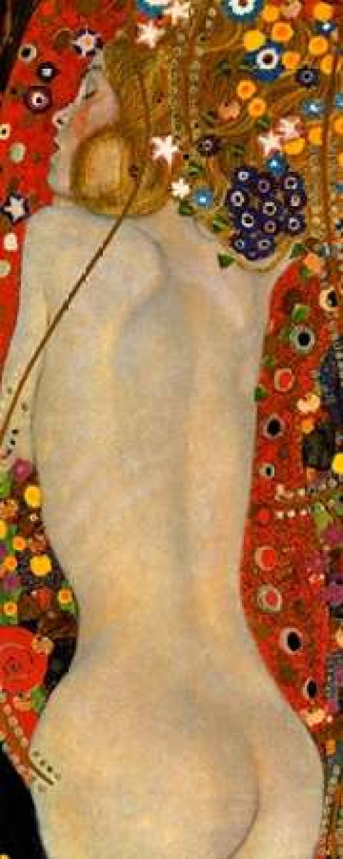 Sea Serpents IV Canvas Art - Gustav Klimt (10 x 20)