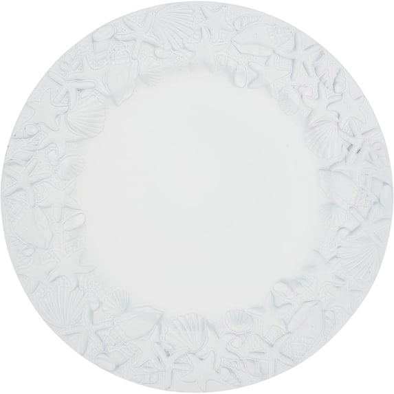 Sea Shell Embellished Charger Plate (Set of 4)