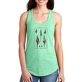 thumbnail image 1 of Sea Shell I Racerback Tank Women -Denis Diderot Designs, Female Large, 1 of 4