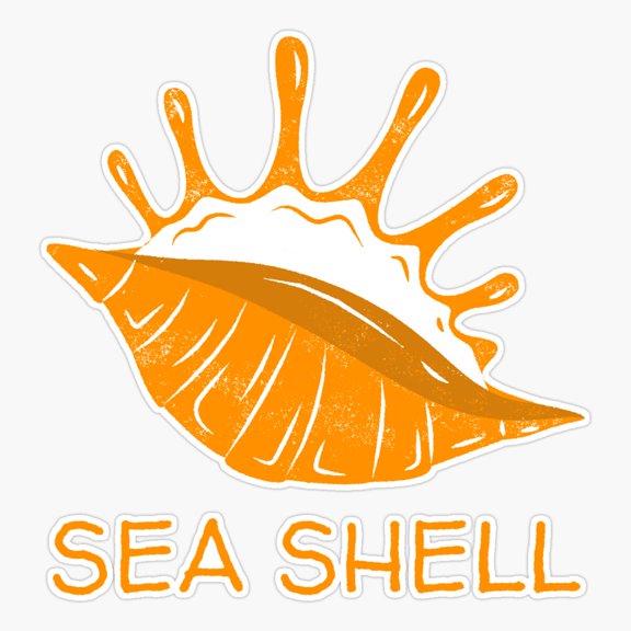 Sea Shell Sticker