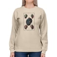 thumbnail image 1 of Sea Shell Vii Sweatshirt Women -Denis Diderot Designs, Female XX-Large, 1 of 4