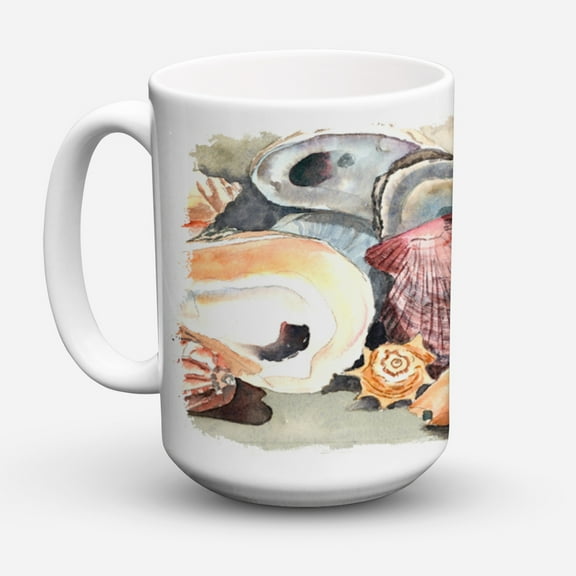 Sea Shells Coffee Mug 15 oz