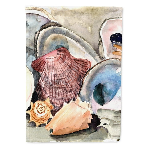 Sea Shells Flag Canvas House Size