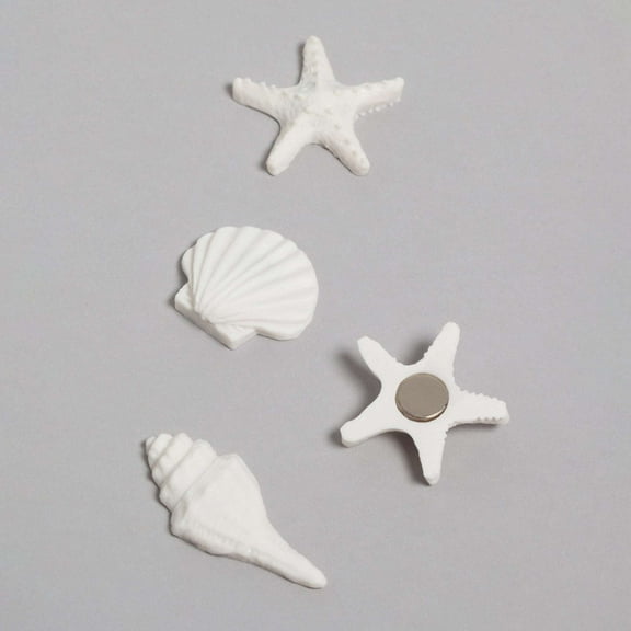 Sea Shells Magnets, 4 CT