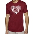 thumbnail image 1 of Sea Shells - Men's Premium Blend Word Art T-Shirt, 1 of 2