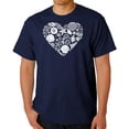 thumbnail image 1 of Sea Shells - Men's Word Art T-Shirt, 1 of 2