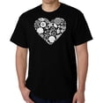 thumbnail image 1 of Sea Shells - Men's Word Art T-Shirt, 1 of 2