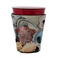 thumbnail image 1 of Sea Shells Red Cup Hugger, 1 of 4