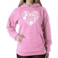 thumbnail image 1 of Sea Shells - Women's Word Art Hooded Sweatshirt, 1 of 2