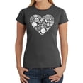 thumbnail image 1 of Sea Shells - Women's Word Art T-Shirt, 1 of 2