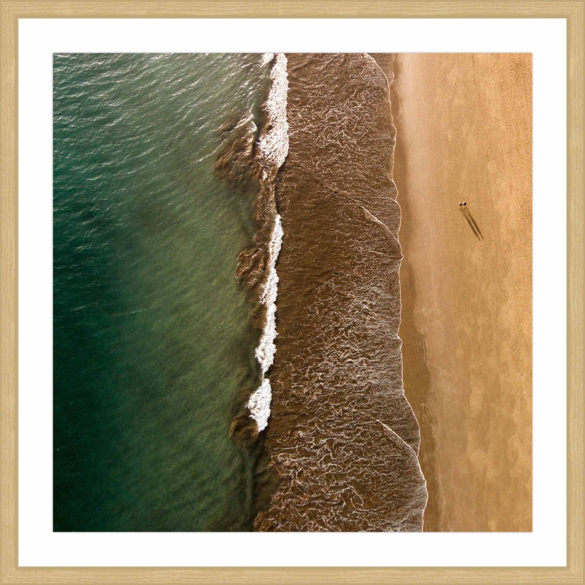 "Sea Shore" by Karolis Janulis Framed Painting Print