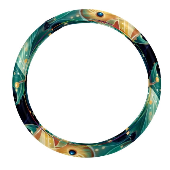 Sea Slug 14.5 Inch Printing PVC Leather Auto Accessories Car Wheel Cover Steering Wheel Covers Steering Wheel Cover