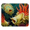 thumbnail image 1 of Sea Slug 8.3x9.8 Inch Square Non-Slip Rubber Bottom Mouse Pad, Desk Pad, Desk Mat - Printed Design for Office and Gaming, 1 of 6