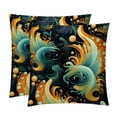 thumbnail image 1 of Sea Slug Chair Pillow Covers Set of 2 Throw Pillow Decorative Pillows Velvet with Unique Patterns for Various Occasions - Available in 16x16, 18x18, and 20x20 Inches, 1 of 6