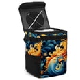 thumbnail image 1 of Sea Slug Foldable Car Trash Bin with Lid, Leak-proof Mini Trash Can, Hanging Storage Bag for Car, 1 of 6
