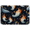 thumbnail image 1 of Sea Slug Non-Slip Polyester Bath Rug, Machine Washable Area Rugs for Bathroom and Chair Rug, 1 of 6