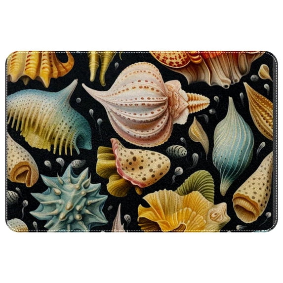 Sea Slug Polyester Non-Slip Machine Washable Office Mat - Door Mat Chair Rugs Door Mats