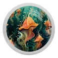 thumbnail image 1 of Sea Slug Round Glow-in-the-Dark Dresser Hardware Pack: Fluorescent Drawer Pulls & Knobs for Cabinets, Wardrobes, and Dressers, 1 of 6