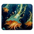 thumbnail image 1 of Sea Slug Square Non-Slip Rubber Bottom Printed Desk Mat Mouse Mat Gaming Mousepad Desk Pad - 8.3x9.8 Inch, Suitable for Office and Gaming, 1 of 6