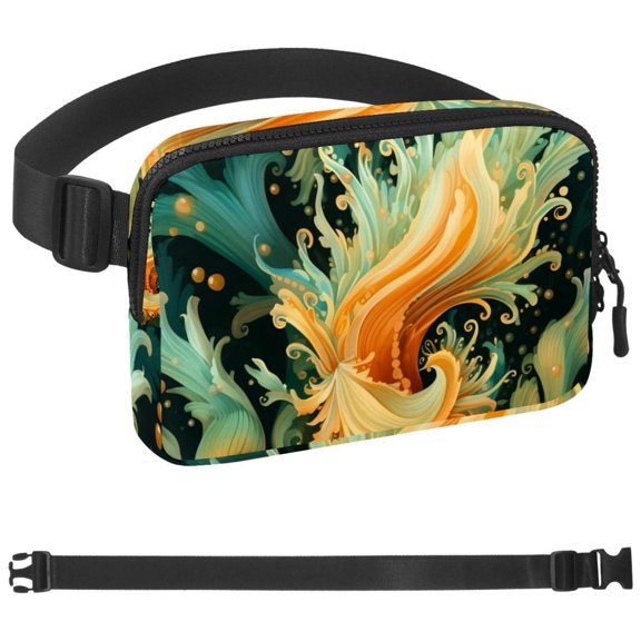 Sea Slug Waist Pack for Running Fanny Pack for Women and Men Crossbody Belt Bag Bum Bag with Adjustable Strap for Sports