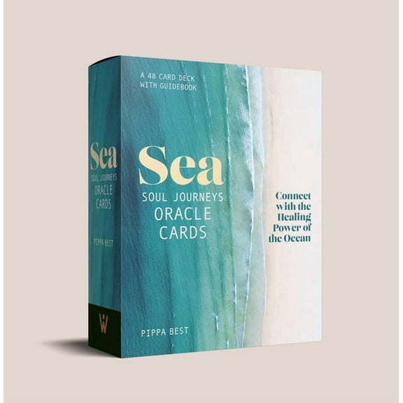 Sea Soul Journeys Oracle Cards: A 48 Card Deck with Guidebook - Connect with the Healing Power of the Ocean, (Hardcover)