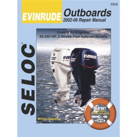 Sea Star Solutions 1313 Evinrude Outboard Repair Manual for All Engines