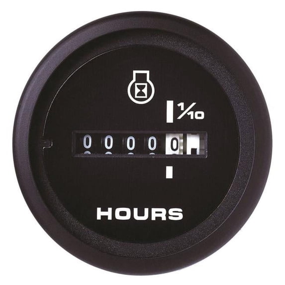 SIERRA 68391P Eclipse Hourmeter 10,000 Hrs
