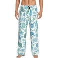 thumbnail image 1 of Sea Starfish Conch Shell Men'S Pajama Pants Soft Sleep Lounge Pants Pjs Bottoms With Pockets Small, 1 of 6