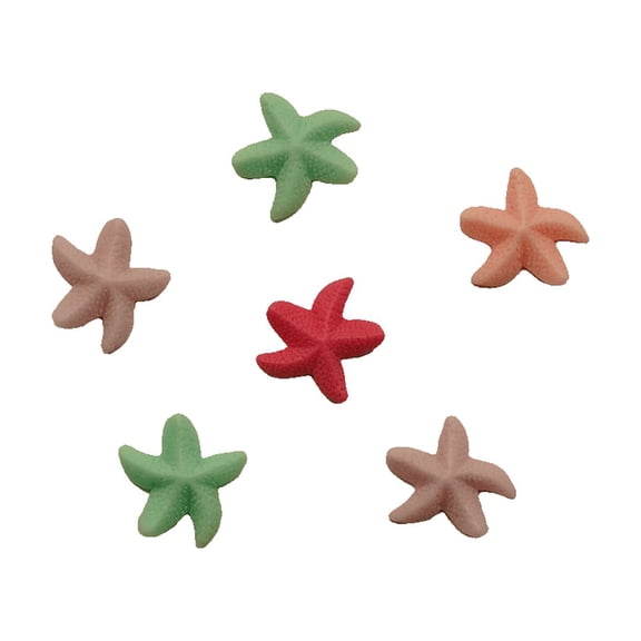 Sea Stars Flat Backz Buttons Galore Sewing & Craft Buttons - Set of 3 Packs