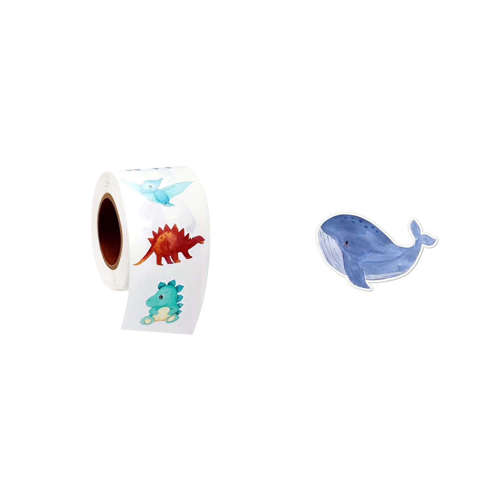 Sea Stickers 500pcs Kids Sticker Roll 8 Patterns Cute Exquisite Sea ...
