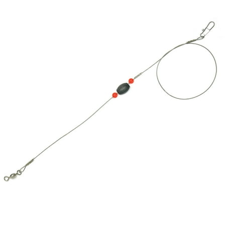 Sea Striker 1 1/2oz Egg Lead Ready Rig with Snap 1-1/2oz 12/Ring