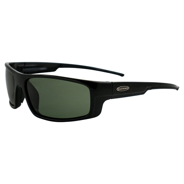 Sea Striker 230 Finatic Polarized Sunglasses, Black Frame, Grey Lens