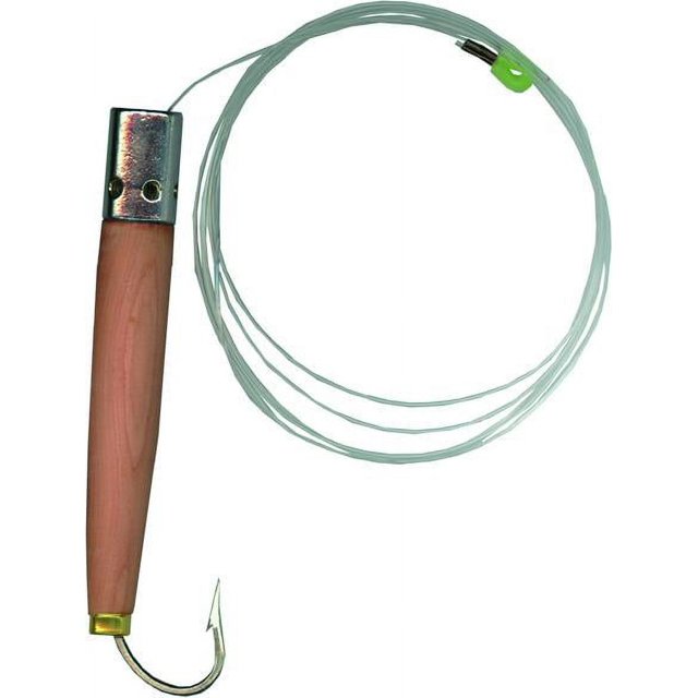 Sea Striker 6" Rigged Jet Head Cedar Plug Natural