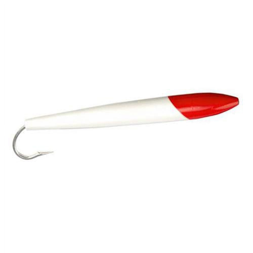 Sea Striker 6531R Black/Purple 6" Fishing Rigged Cedar Plug