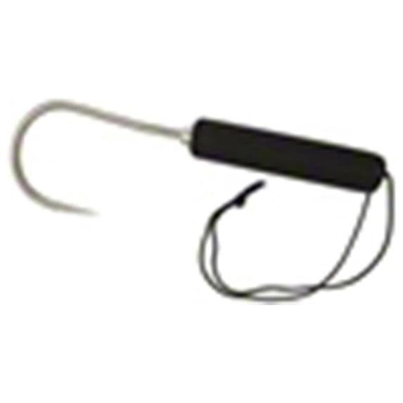 Sea Striker Aluminum Hand Gaff, 2" Stainless Hook, 9" Long w/Lanyard