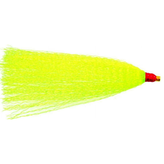Sea Striker  Bucktail Teaser 3", Yellow, 3/Pack