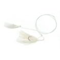 thumbnail image 1 of Sea Striker Double Bucktail Rig 1oz with 1/8oz Trailer Jig White, 1 of 1