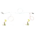 thumbnail image 1 of Sea Striker F2 Pro Series Saltwater Flounder Fishing Rig, Chartreuse Mylar, 2/0 Hooks, 1 of 2
