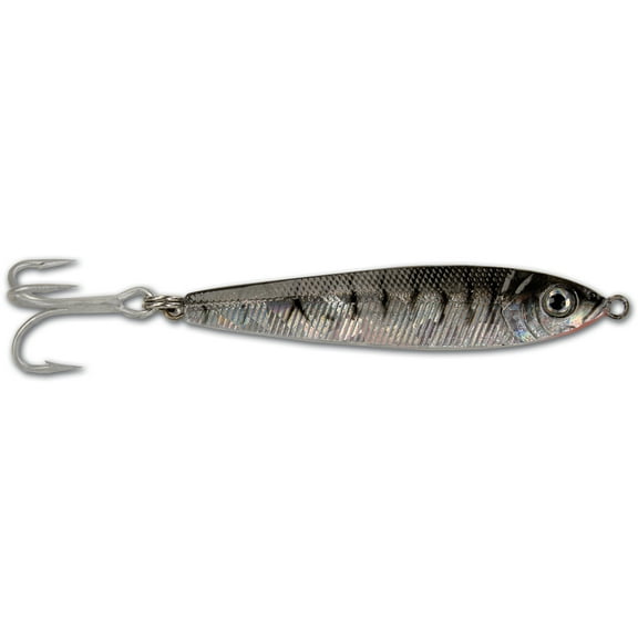 Sea Striker Jig Fish Lure, Black / Silver, Fishing Jigs